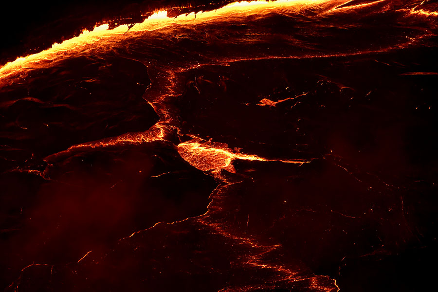  Erta Ale is a continuously active basaltic shield volcano in the Afar Region of northeastern Ethiopia